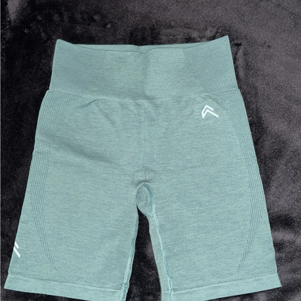 Oner active classic seamless biker shorts-teal blue